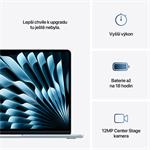 Apple MacBook Air 13, M4 16GB,256GB, blue, CZ znaky