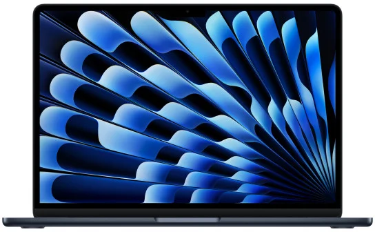 Apple MacBook Air 13, M4 16GB,256GB, midnight, CZ znaky