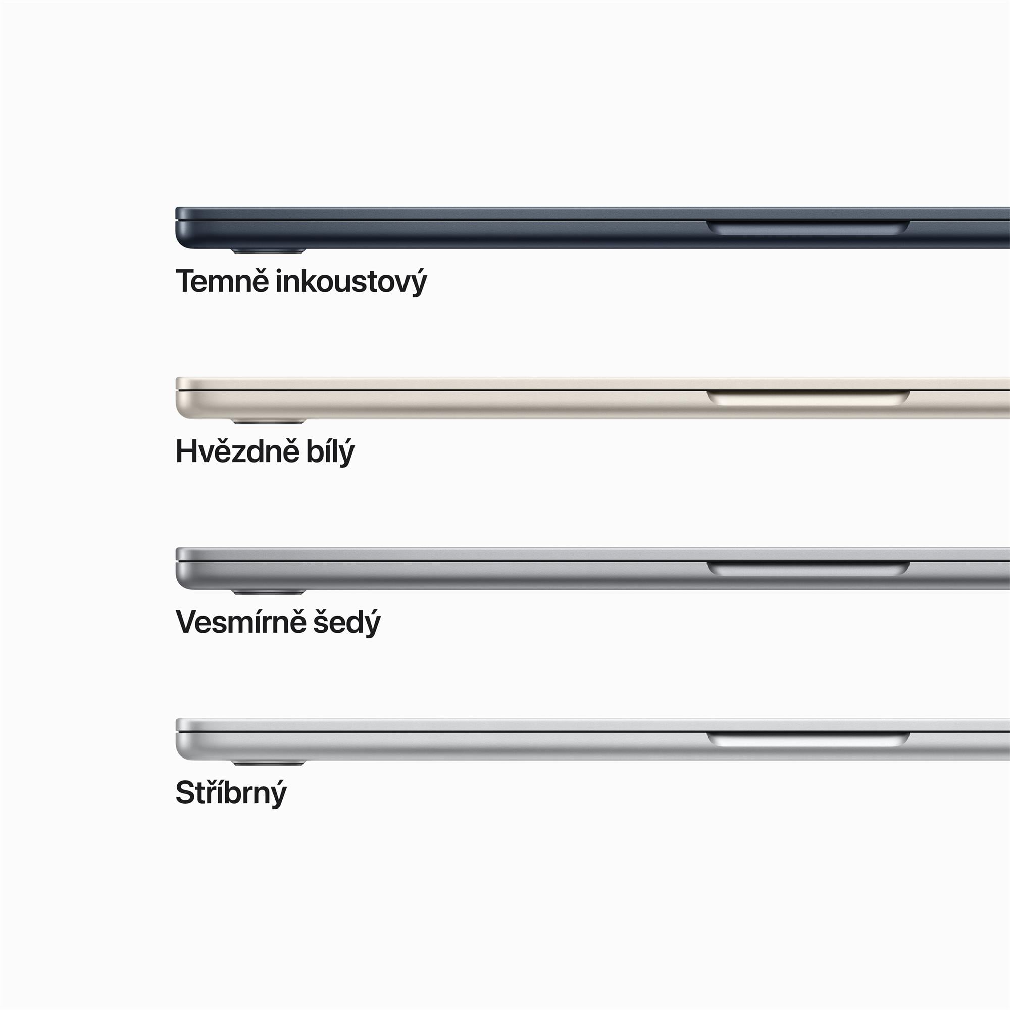 Apple MacBook Air 15",M2 8-core CPU/10-core GPU,8GB,256GB,Starlight,CZ (MQKU3CZ/A)