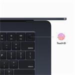 Apple MacBook Air 15",M2 8-jadrový CPU/10-jadrový GPU,8 GB,256 GB,Polnoc,CZ (MQKW3CZ/A)