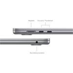 Apple MacBook Air 15'',M3 8-jadrový CPU/10-jadrový GPU,512 GB,16 GB,Vesmírne sivá (mxd13cz/a)