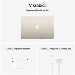 Apple MacBook Air 15" M4 16GB/256GB SSD, hvězdně bílá, SK klávesnice