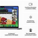 Apple MacBook Pro 14'' M3 CZ 2023 Vesmírně šedý (MTL73CZ/A)