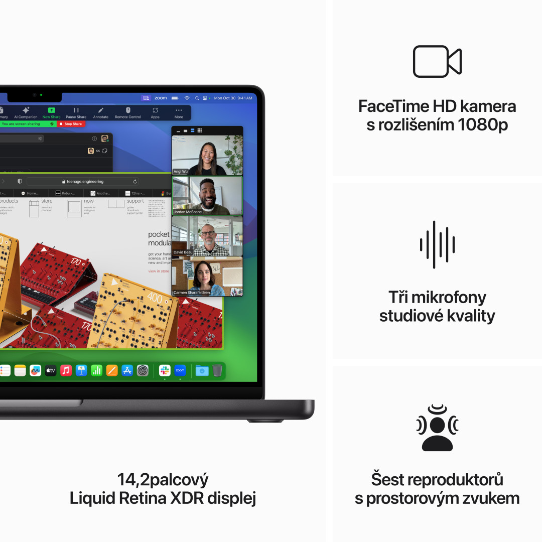 Apple MacBook Pro 14'' M3 Max CZ 2023 Space Black (MRX83CZ/A)