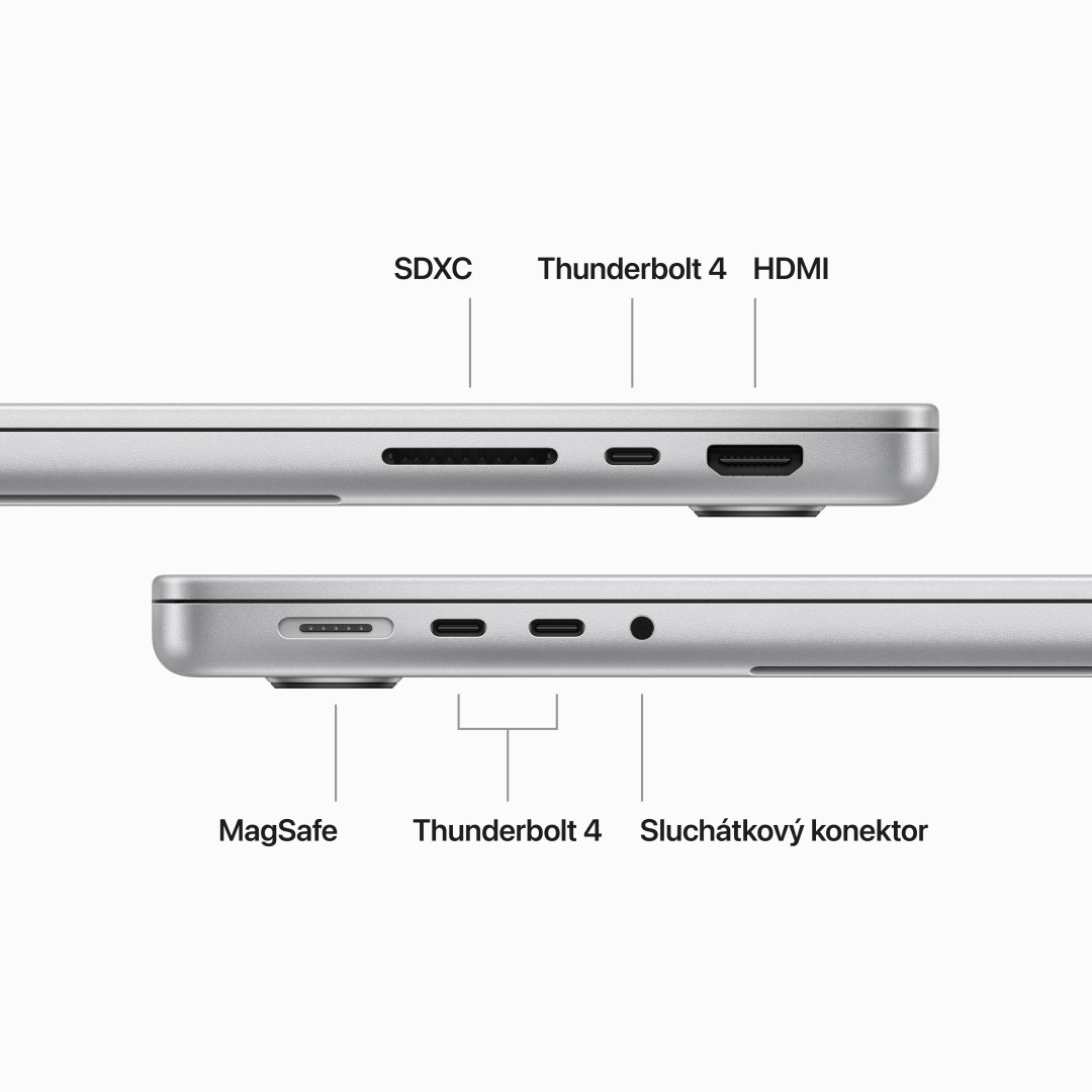 Apple MacBook Pro 14'' M3 Pro CZ 2023 Silver (MRX63CZ/A)