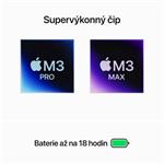 Apple MacBook Pro 14'' M3 Pro CZ 2023 Vesmírně černý (MRX43CZ/A)