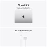 Apple MacBook Pro 14" M5 32 GB, 1 TB SSD, strieborný