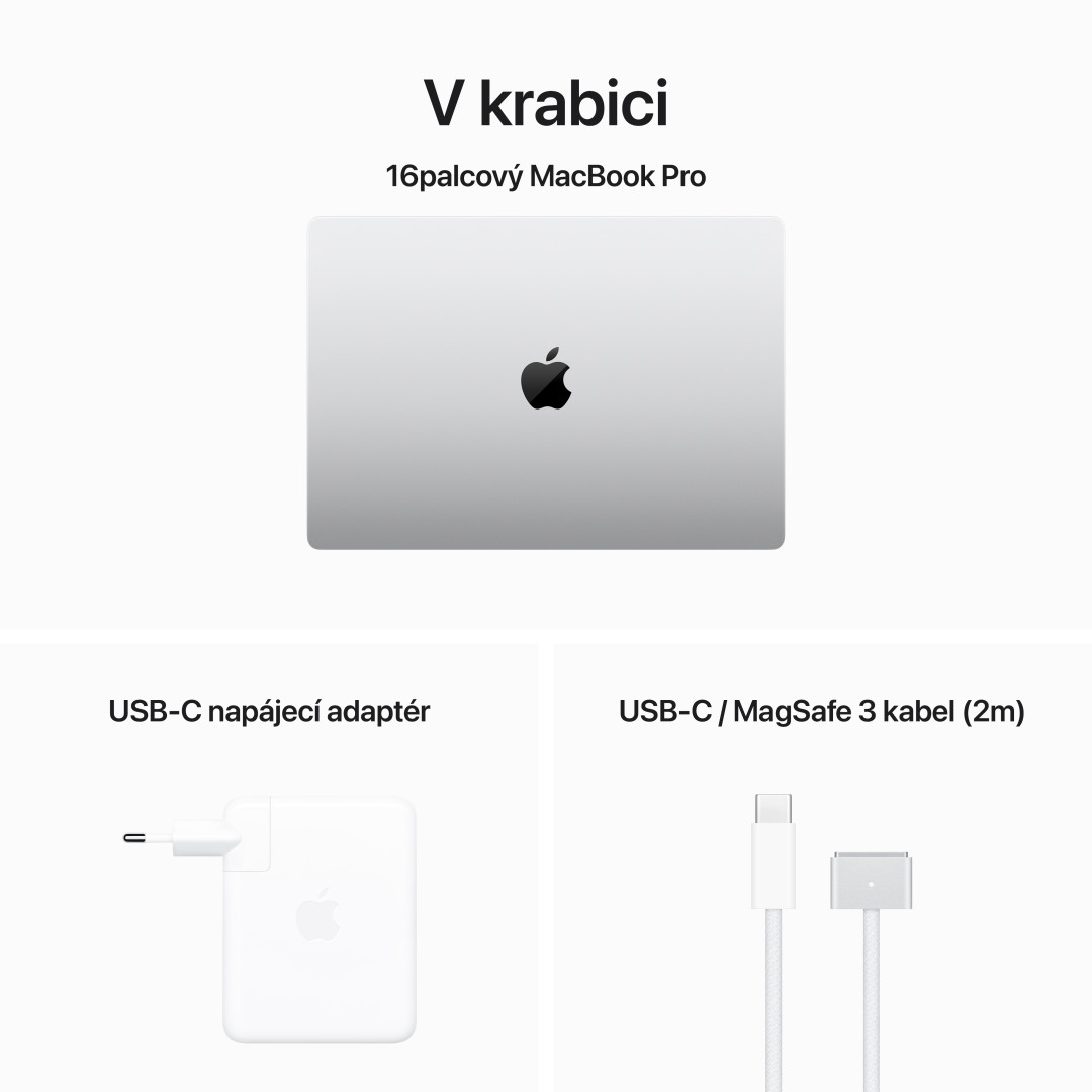 Apple MacBook Pro 16'' M3 Max CZ 2023 Silver (MRW73CZ/A)