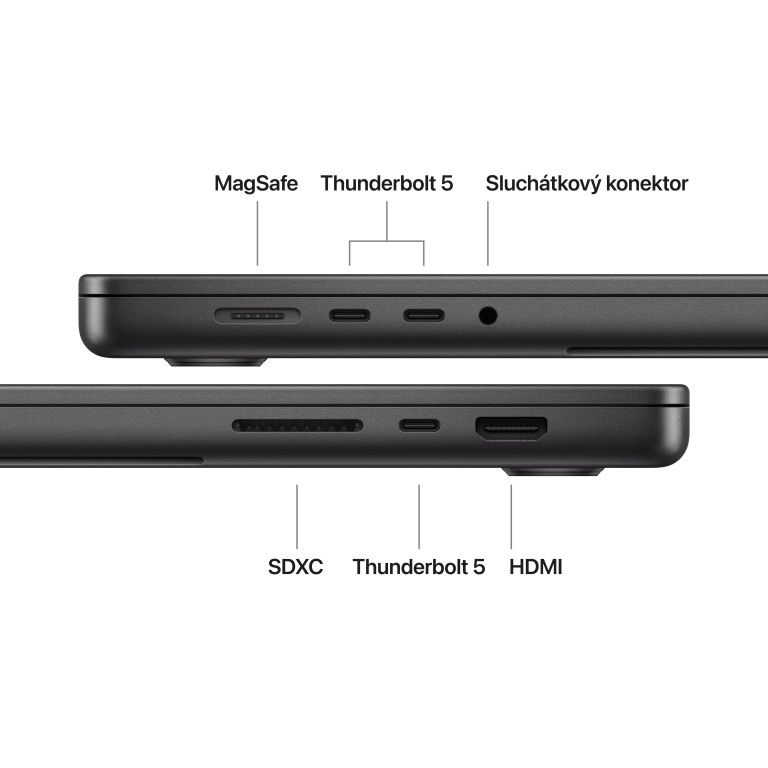Apple MacBook Pro 16" M5 Pro 48GB, 1TB SSD, vesmírně černá