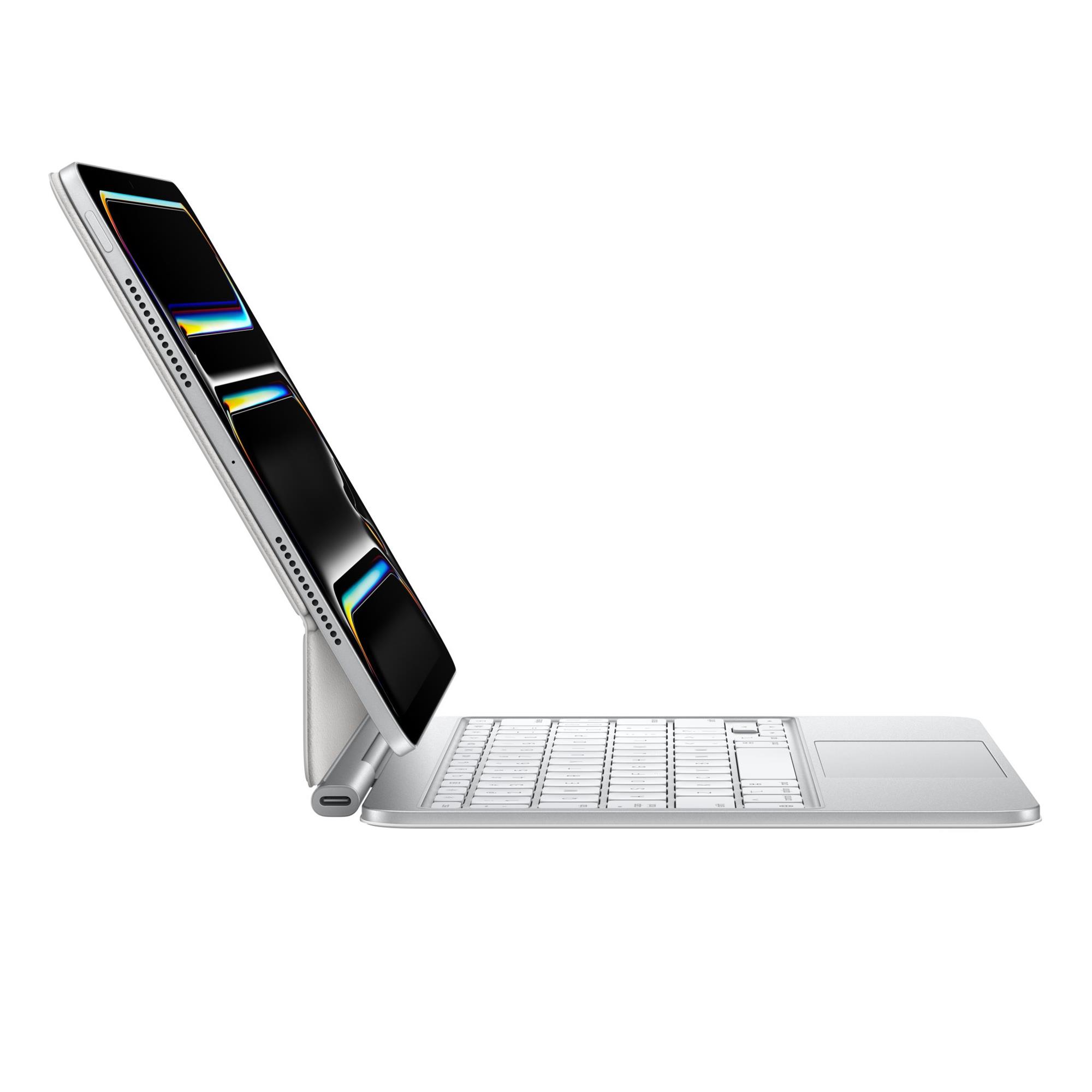 Apple Magic Keyboard for iPad Pro 11" (M4/M5) - Czech - White (MWR03CZ/A)