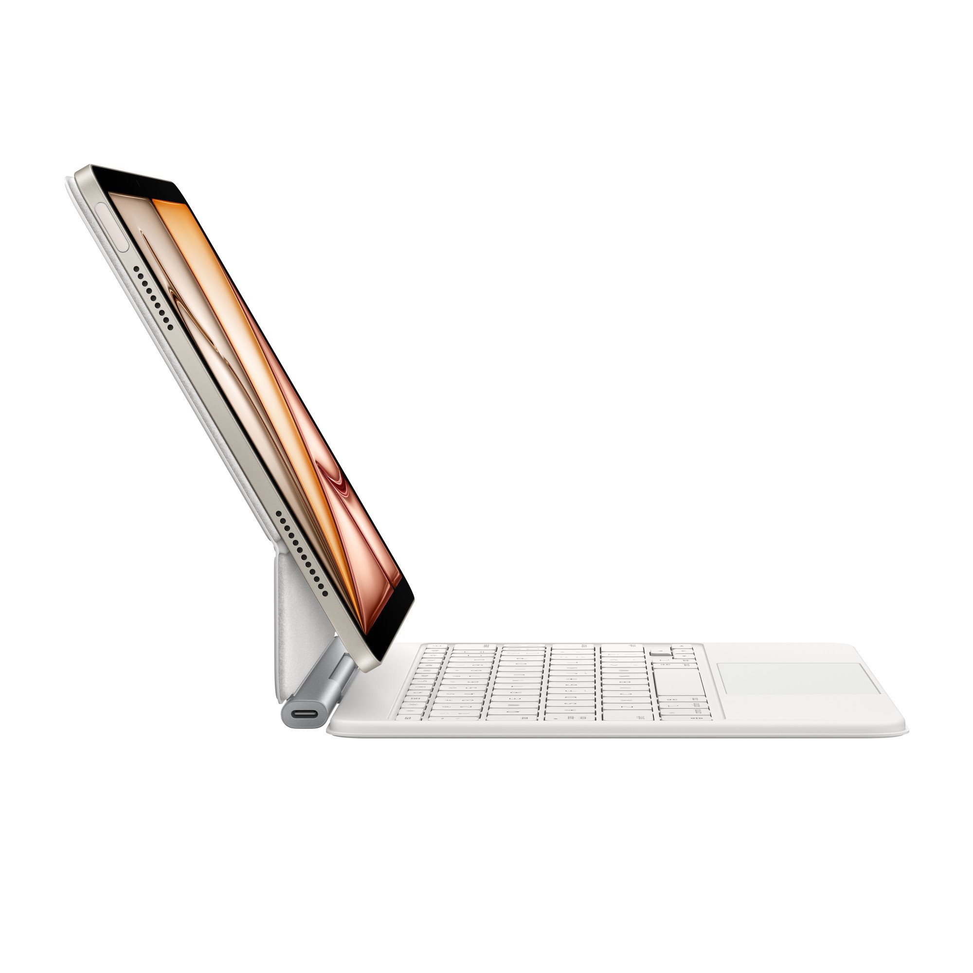 Apple Magic Keyboard pro iPad Air 11" (M3/M4) - CZ - bílá