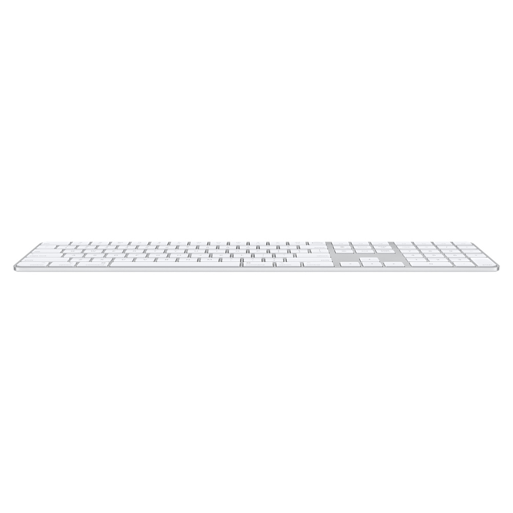 Apple Magic Keyboard s Touch ID a číselnou klávesnicí pro Macy s čipem Apple – český – bílé klávesy