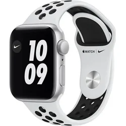 APPLE Watch Nike SE 40mm Silver Aluminium Case with Pure Platinum/Black Nike Sport Band - Regular MYYD2HC/A - Hodinky