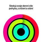 Apple Watch SE 3 GPS 40 mm, hliníkové puzdro v odtieni Starlight s remienkom Sand Sport – S/M