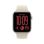 Apple Watch SE 3 GPS 40mm Starlight Aluminium Case with Sand Sport Band - S/M