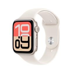 Apple Watch SE 3 GPS 44mm hliníkové puzdro Starlight Sport Band - M/L