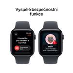 Apple Watch SE 3 GPS 44mm Midnight Sport Band - M/L