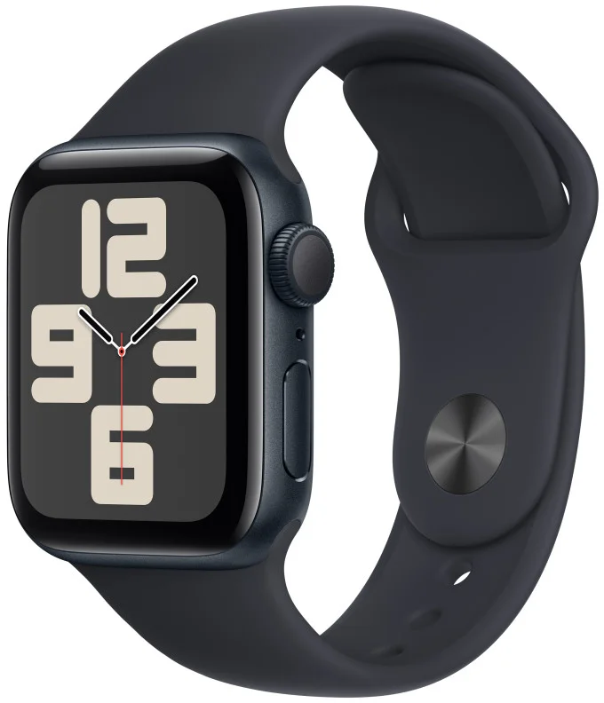 Apple Watch SE 40 mm Dark Ink Aluminium so športovým remienkom Dark Ink - S/M