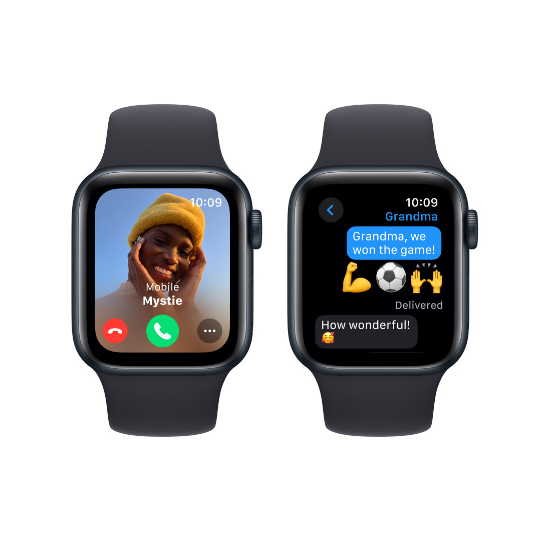Apple Watch SE Cellular 40 mm Dark Ink Aluminium so športovým remienkom Dark Ink - M/L