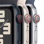 Apple Watch SE Cellular 40 mm Hviezdne biely hliník s hviezdne bielym športovým remienkom