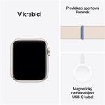 Apple Watch SE Cellular 40 mm Hviezdne biely hliník s hviezdne bielym športovým remienkom