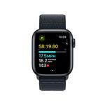 Apple Watch SE Cellular 40mm Temně inkoustový hliník s temně inkoustovým provlékacím řemínkem