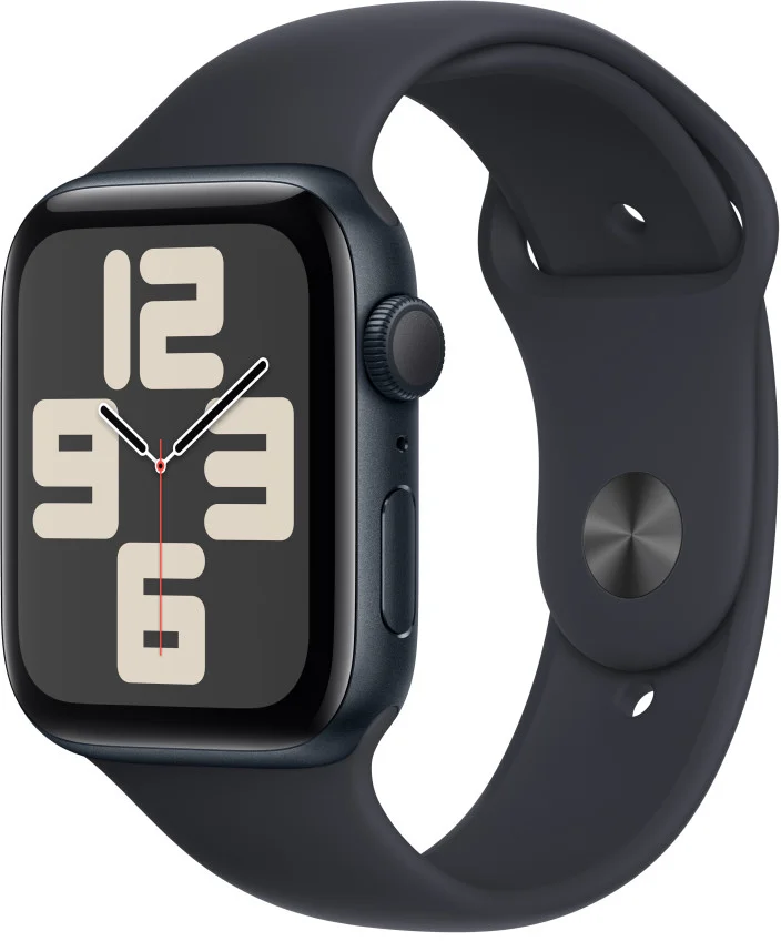Apple Watch SE Cellular 44 mm Dark Ink Aluminium so športovým remienkom Dark Ink - S/M