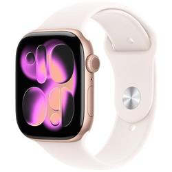 Apple Watch Series 11 GPS 42mm Rose Gold Aluminium Case with Light Blush Sport Band - S/M (Demo)