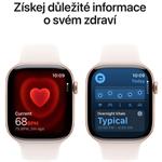 Apple Watch Series 11 GPS 46mm Aluminium Case Light Blush Sport Band - M/L