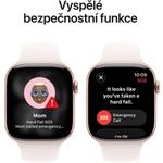 Apple Watch Series 11 GPS 46mm Aluminium Case Light Blush Sport Band - M/L