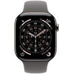 Apple Watch Series 11 GPS + Cellular 42mm puzdro z prírodného titánu s kamenným športovým remienkom - M/L