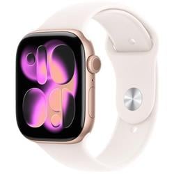 Apple Watch Series 11 GPS + Cellular 42mm ružovo zlatý remienok - S/M