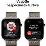 Apple Watch Series 11 GPS + Cellular 42mm Titanium Case Milanese Loop
