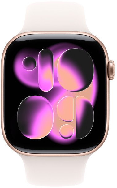 Apple Watch Series 11 GPS + Cellular 46 mm ružovo zlaté, športový remienok - M/L