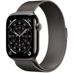 Apple Watch Series 11 GPS + Cellular 46 mm Titanium + Milánska slučka - M/L