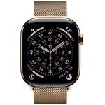 Apple Watch Series 11 GPS + Cellular 46mm Gold Titanium + Milanese Loop - M/L