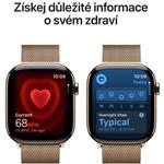 Apple Watch Series 11 GPS + Cellular 46mm Gold Titanium + Milanese Loop - M/L