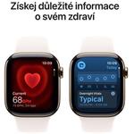 Apple Watch Series 11 GPS + Cellular 46mm Gold Titanium + Sport Band - M/L