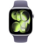 Apple Watch Series 11 GPS + Cellular 46mm Silver + Purple Fog Sport Band - S/M