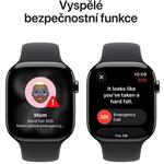 Apple Watch Series 11 GPS + Cellular 46mm Titanium + Black Sport Band - M/L