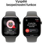 Apple Watch Series 11 GPS + Cellular 46mm Titanium + Grey Sport Band - S/M