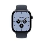 Apple Watch Series 12 GPS + Cellular 46 mm, keramické puzdro v tmavomodrej farbe s tmavomodrým športovým remienkom – S/M