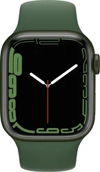 APPLE Watch Series 7, 41mm Green/Clover SportBand (mkn03hc/a)