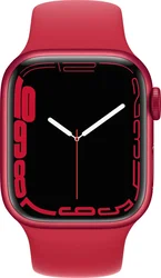 APPLE Watch Series 7 Cellular, 41mm (P)RED/(P)RED SportBand (mkhv3hc/a)