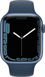 APPLE Watch Series 7 Cellular, 45mm Blue/A.Blue SportBand (mkjt3hc/a)