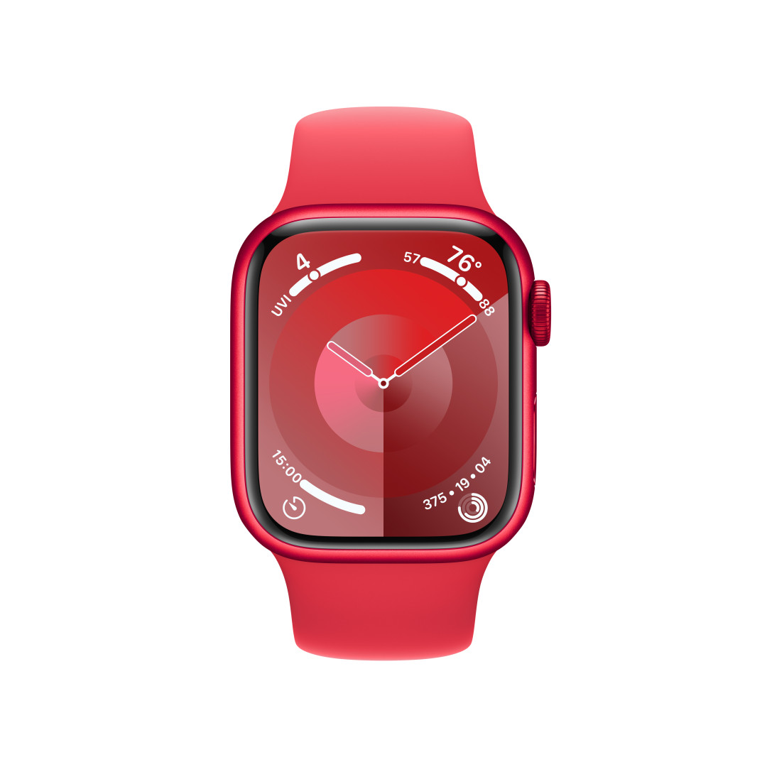 Apple Watch Series 9 41mm Cellular PRODUCT(RED) Červený hliník s PRODUCT(RED) Športový remienok - M/L