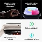 Apple Watch Series 9 45 mm Cellular Gold z nehrdzavejúcej ocele so zlatým milánskym napínačom