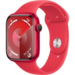 Apple Watch Series 9 45 mm Cellular PRODUCT(RED) Červený hliník s PRODUCT(RED) Športový remienok - S/M