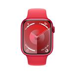 Apple Watch Series 9 45mm PRODUCT(RED) Červený hliník s PRODUCT(RED) sportovním řemínkem - S/M