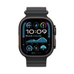 Apple Watch Ultra 2 GPS + Cellular 49mm Black Titanium Case with Black Ocean Band (MX4P3CS/A)